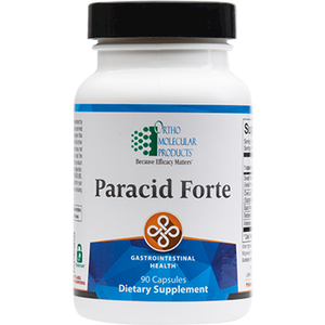 Paracid Forte 90 caps Ortho Molecular Products Supports Healthy Microbial Balance in the GI Tract