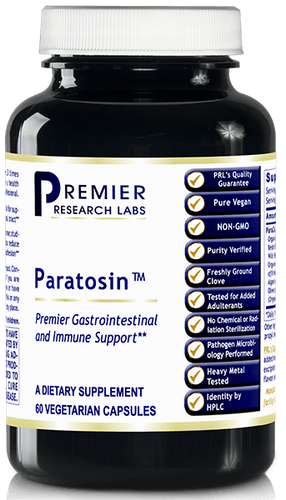 Paratosin 60 veg caps G.I. Tract Botanical Formula