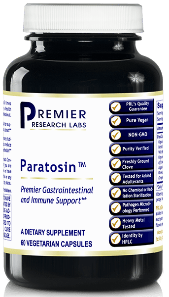 Paratosin 60 veg caps G.I. Tract Botanical Formula
