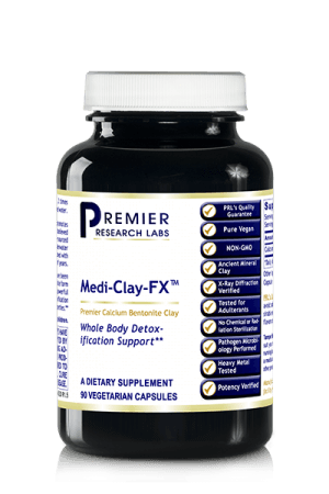 Medi-Clay FX  90 vcaps Premier Calcium Bentonite Clay