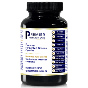 Fermented Greens 150 caps, Premier With Probiotics, Prebiotics, & Postbiotics