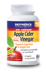 Apple Cider Vinegar 60, Enzymedica