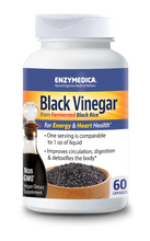 Load image into Gallery viewer, Black Vinegar 60, Enzymedica