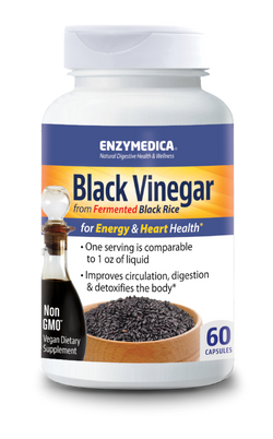 Black Vinegar 60, Enzymedica