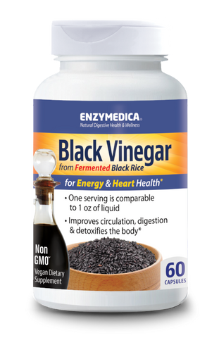 Black Vinegar 60, Enzymedica