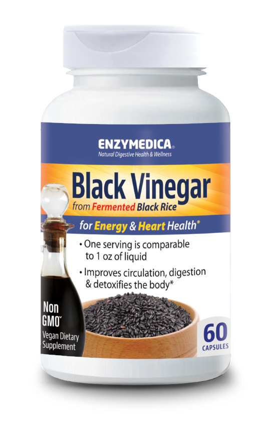 Black Vinegar 60, Enzymedica