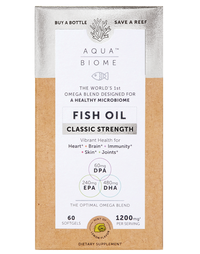 Aqua Biome™ Fish Oil Classic Strength 60