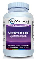 Cognitive Balance - 120c NuMedica,Optimum Methylation & Dopamine Support