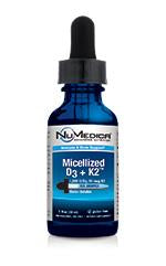 Micellized K2 +D3 Cardio,Immune, Bone Support 30 svg