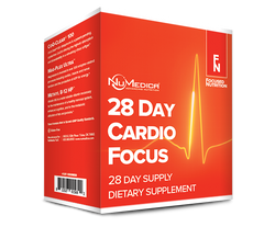 28 Day Cardio Focus, Targeted  Cardiovascular Nutritional Kit- NuMedica