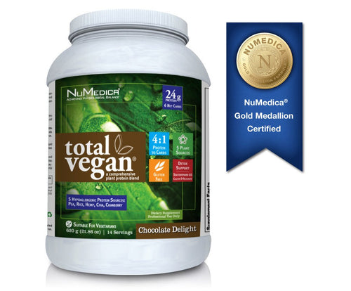 Total Vegan- Chocolate 620gms NuMedica