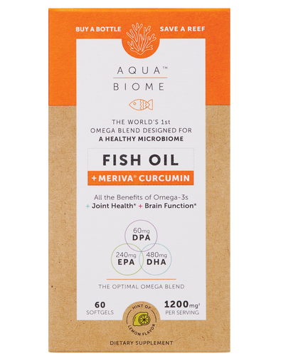 Aqua Biome™ Fish Oil Meriva Curcumin 60
