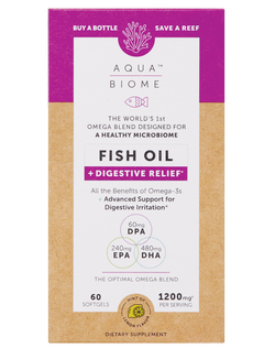 Aqua Biome™ Fish Oil Digestive Relief 60, Enzymedica