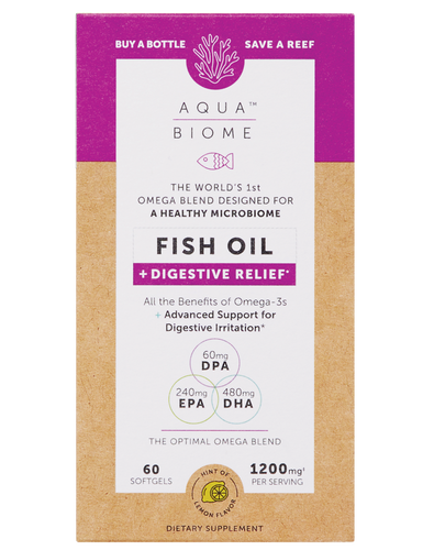 Aqua Biome™ Fish Oil Digestive Relief 60, Enzymedica