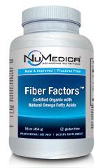 Fiber Factors 16 oz Certified Organic With Natural Omega Fatty Acids