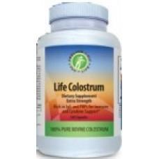 Life Colostrum Caps 240 , IgG +PRP for Immune, GI + Gluten Support