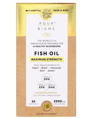 Aqua Biome™ Fish Oil Maximum Strength 60